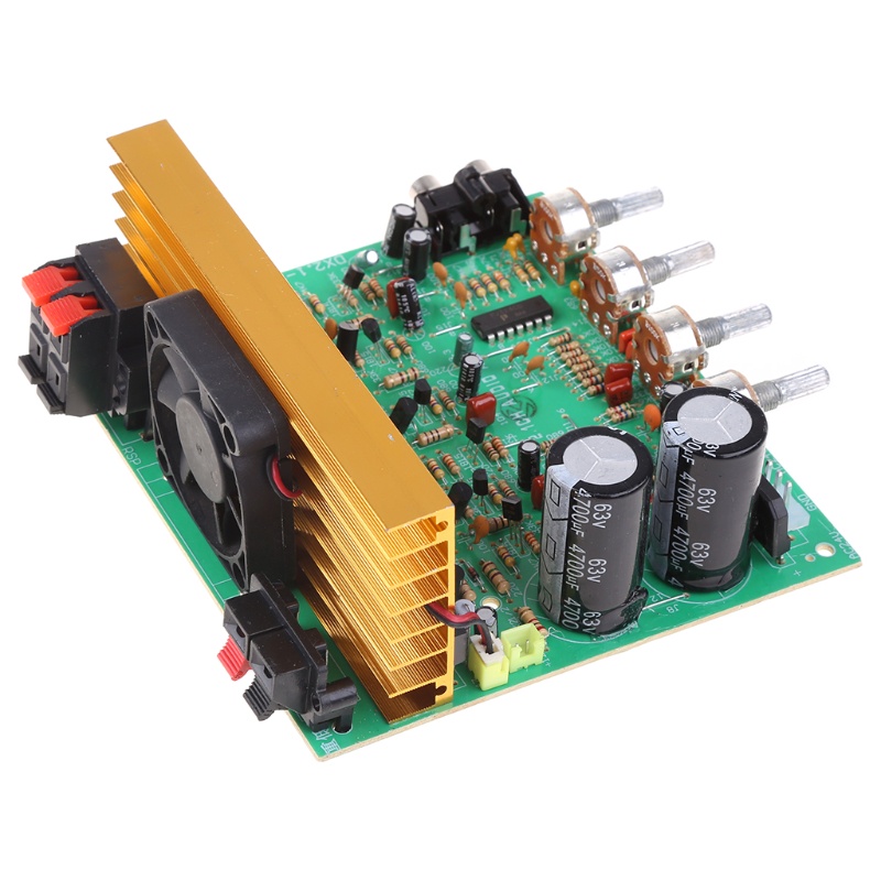 Bảng Mạch Khuếch Đại Âm Thanh AMP 100Wx2 Công Suất Cao 2 1 Kênh Chuyên Dụng Cho Loa