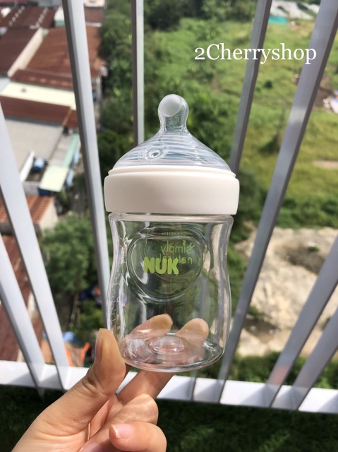 Bình sữa Nuk Simply 150ml 270ml tách set