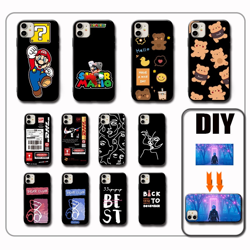 Ốp Điện Thoại Mềm In Hình Super Mario Cho Samsung S22 + S21 + S22 S21 S20 Ultra Plus FE 5G S10e S10 lite S9 S8 S7 S6 Edge Plus