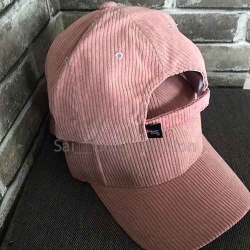 Mũ lưỡi trai trơn ❤️ Nón kết chất nhung tăm Hàn Quốc cao cấp form unisex nam nữ M102