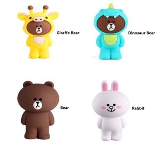Hộp bút hình chú gấu Brown của Line Friend