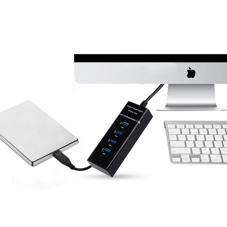 [Hàng xịn 3.0] Bộ chia USB HUB 3.0 chia 1 ra 4 cổng usb | WebRaoVat - webraovat.net.vn