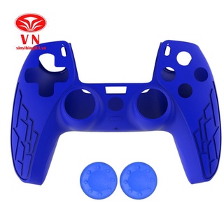 Vỏ Bảo Vệ Tay Cầm Chơi Game Ps5 Bằng Cao Su Màu Trắng