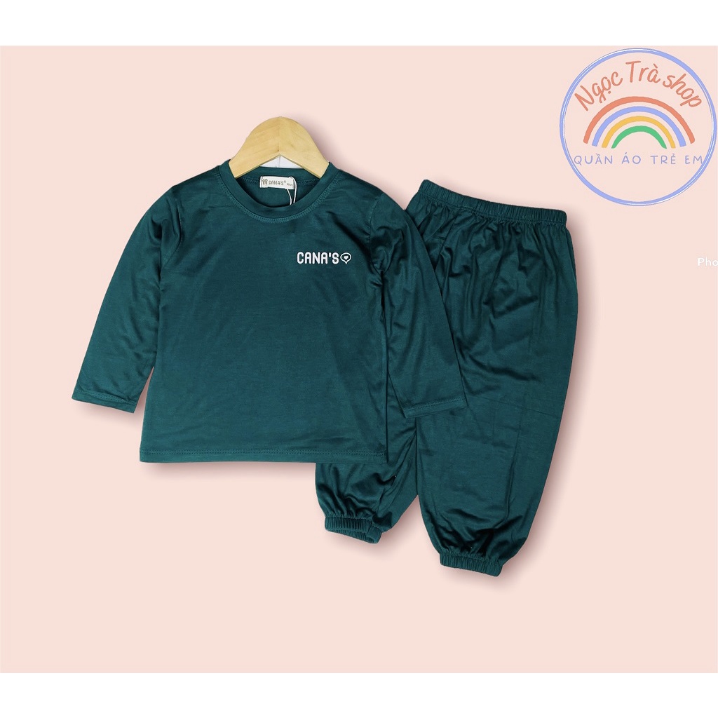 SIZE(7-30kg)FREE SHIPBộ ALIBABA Dài Tay Thun Lạnh Hàng Chuẩn Dể Thương Cho Bé Gái Bé Trai Đủ Màu