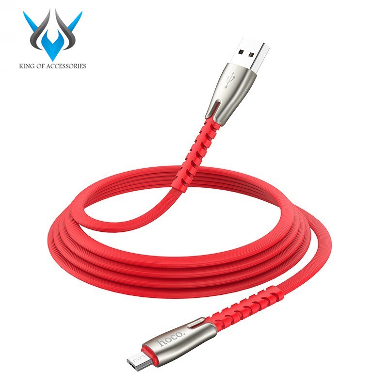 Cáp sạc nhanh và truyền dữ liệu Hoco U58 Core cổng microUSB hỗ trợ QC3.0, max 2.4A, dài 1.2M