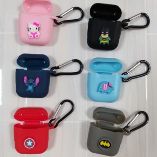 Vỏ bọc silicon cho hộp sạc tai nghe Bluetooth AirPods -  Case AirPod 1 , 2 - Nhiều màu sắc