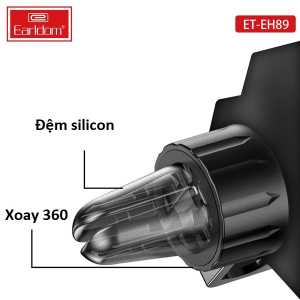 Giá Đỡ Điện Thoại Kẹp Cửa Gió Điều Hoà Ô Tô, Kiểu Dáng Sang Trọng, Chất Liệu Cao Cấp | BigBuy360 - bigbuy360.vn