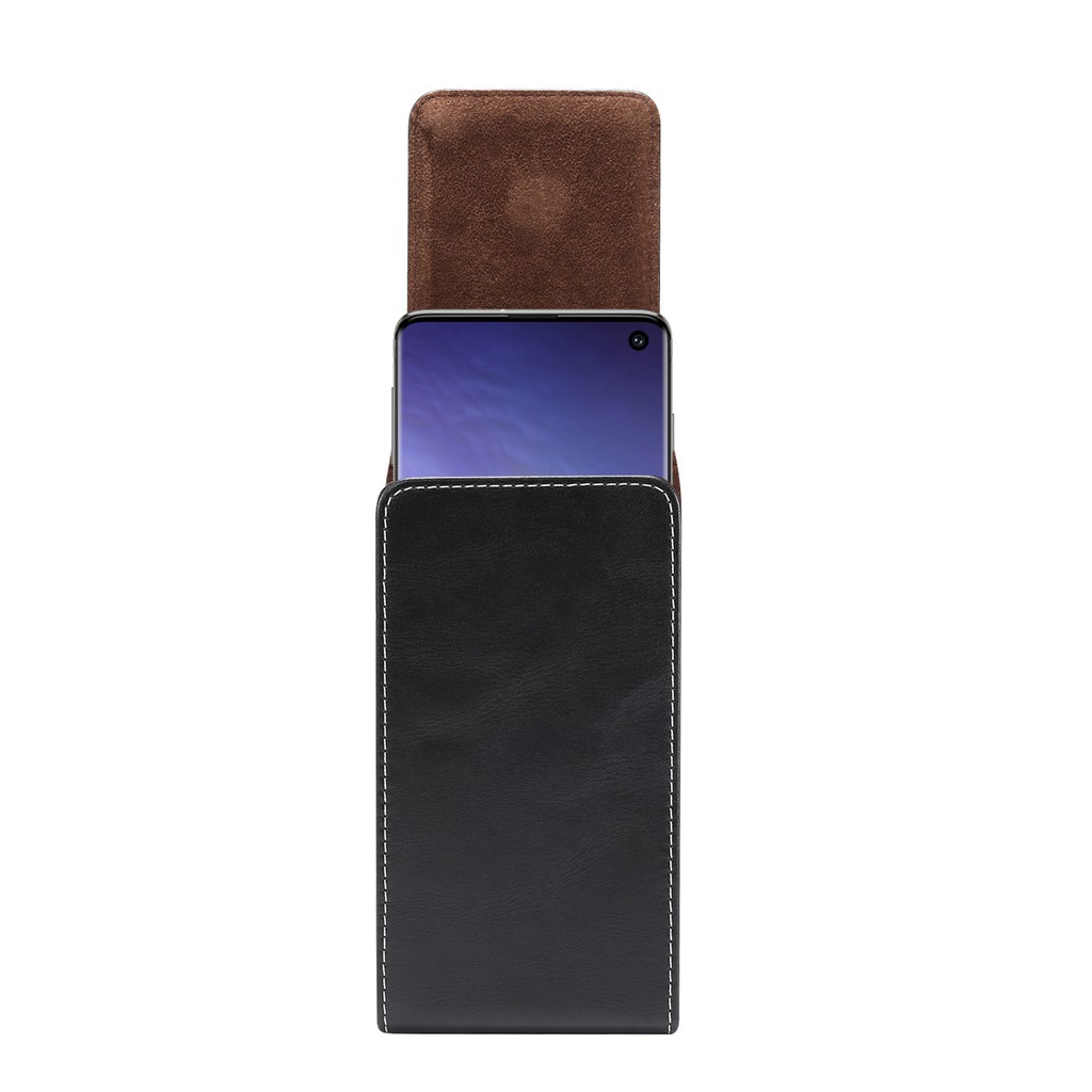 Túi đeo thắt lưng đựng điện thoại da cừu cổ điển | BigBuy360 - bigbuy360.vn