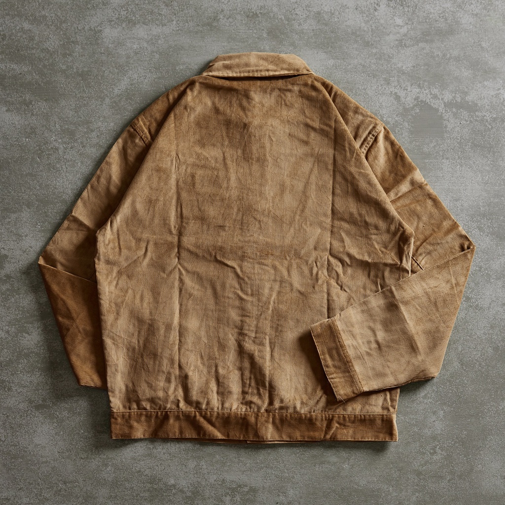 Áo Khoác Jacket Gori | Họa Tiết Trơn Màu Tan Khuy Đen Dành Cho Nam