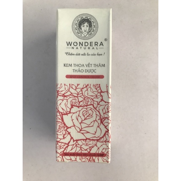 Kem thoa vết thâm Wondera 30g