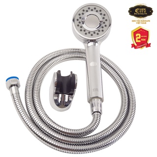 Bộ tay dây sen siêu tăng áp 3 chế độ phun nước Eurolife EL-106SH