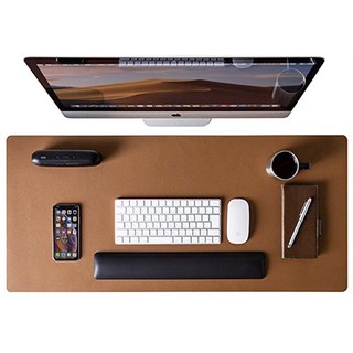 Lót chuột bàn phím cỡ lớn bàn di chuột mousepad bằng da nguyên tấm giá rẻ vô địch
