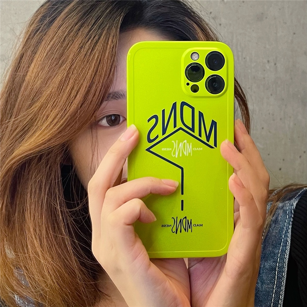 Ốp Điện Thoại IMD In Logo Thời Trang Cho IPhone 14 Pro max 14 Plus 13 12 Pro max 11 Pro max x xs max xr