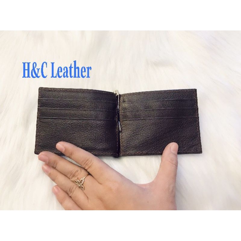 Ví kẹp tiền cá sấu thật 100%