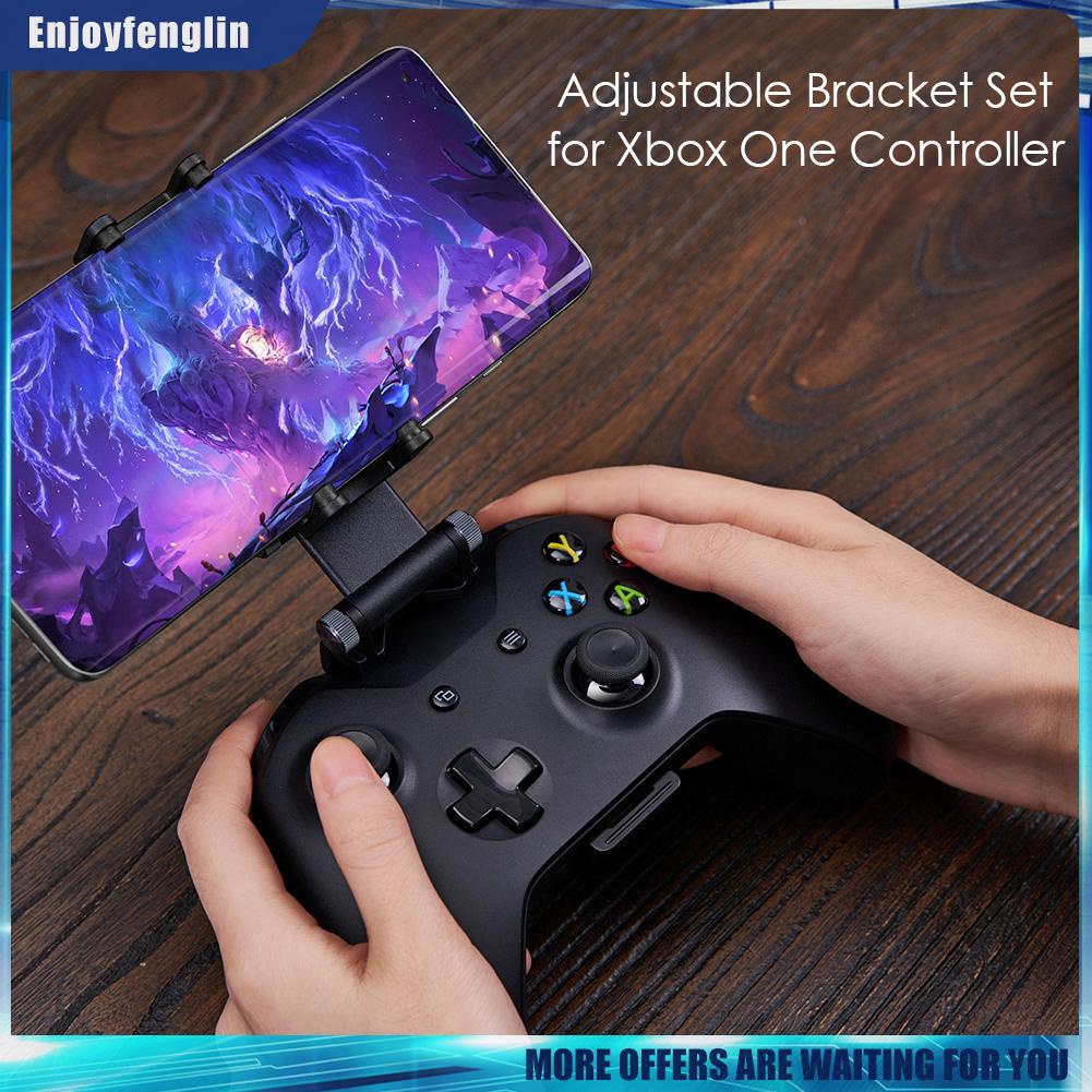 （Enjoyfenglin） Adjustable Phone Clip Hand Grip Mount for Xbox One/Elite Controller Holder