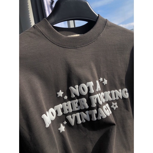 Áo Thun Tay Lỡ Form Rộng NOT A VINTAGE cotton 100% 2 chiều cao cấp GALLERY AND GARMENT