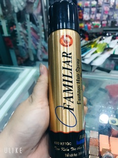 KEO XỊT TÓC FAMILIAR ( 200ML )