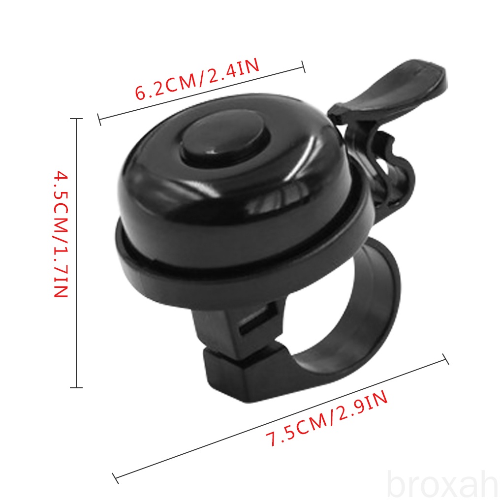 Set 2 Chuông Gắn Tay Lái Xe Đạp Leo Núi Bằng Hợp Kim Nhôm