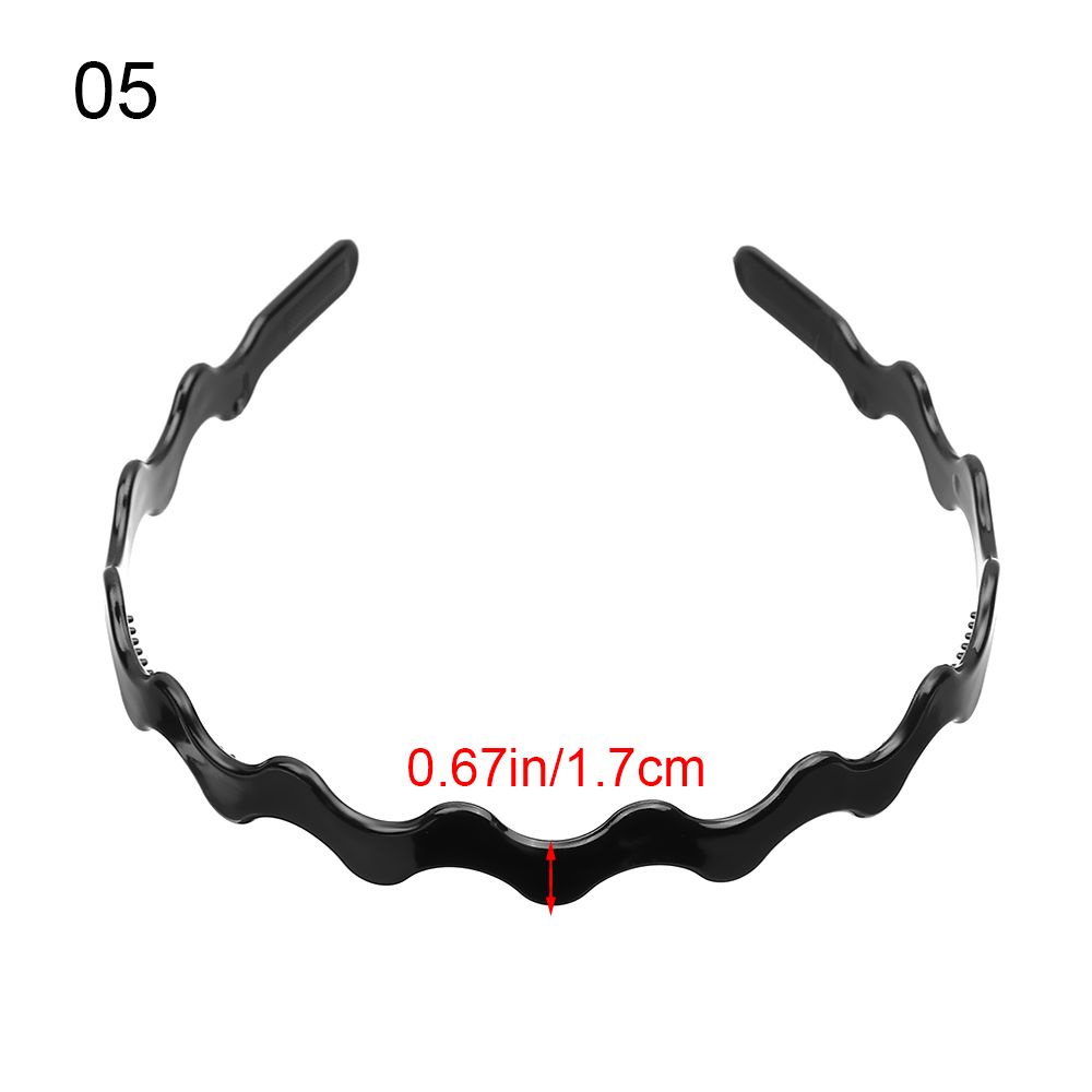 CLEVER Black Anti-Slip Hair Clips Sports Style Simple Fashion For Men And Women