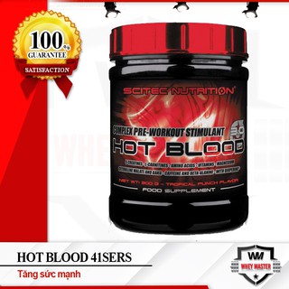 Tăng Sức Mạnh | Hot Blood 3.0 - Scitec Nutrition - 15 Ser - Chính hãng