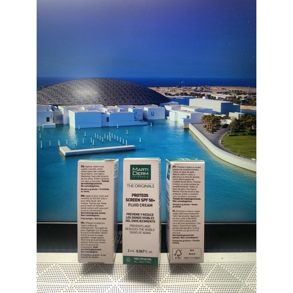 Kem chống nắng phổ rộng ngừa lão hóa cho mọi loại da MARTIDERM size mini 2ml | BigBuy360 - bigbuy360.vn
