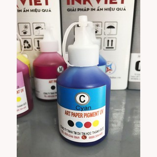 Mực dầu Pigment UV 100ML