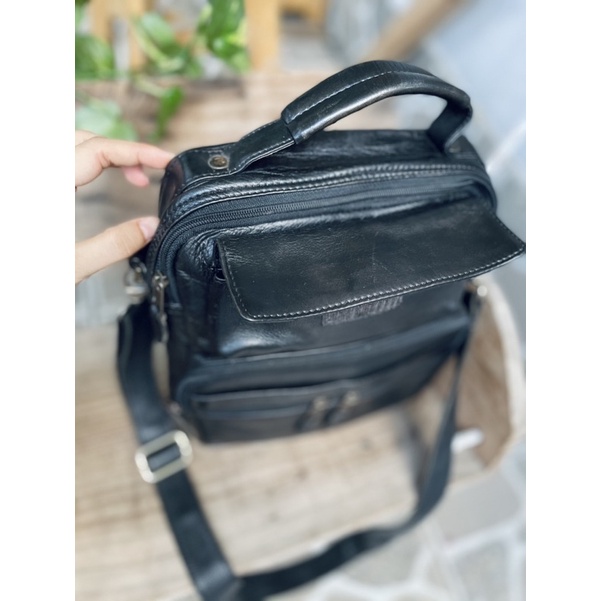 túi si da thật dáng vintage | BigBuy360 - bigbuy360.vn