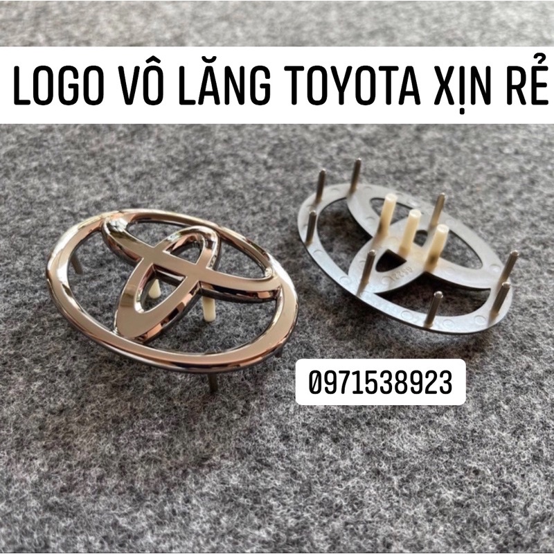 LOGO VÔ LĂNG TOYOTA XỊN CAO CẤP GIÁ RẺ