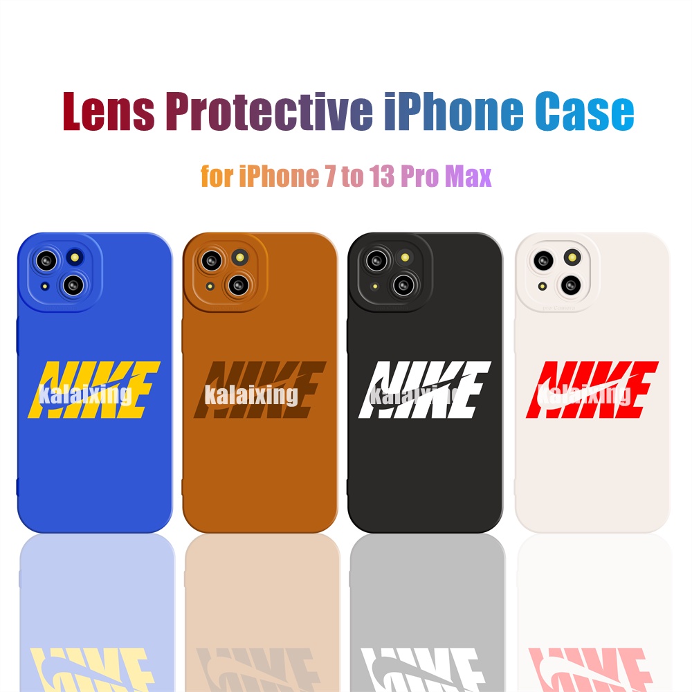 Ốp điện thoại thiết kế bảo vệ camera cho iPhone 13 Pro Max 12Pro 11 X XR Xs Max 7 8Plus
