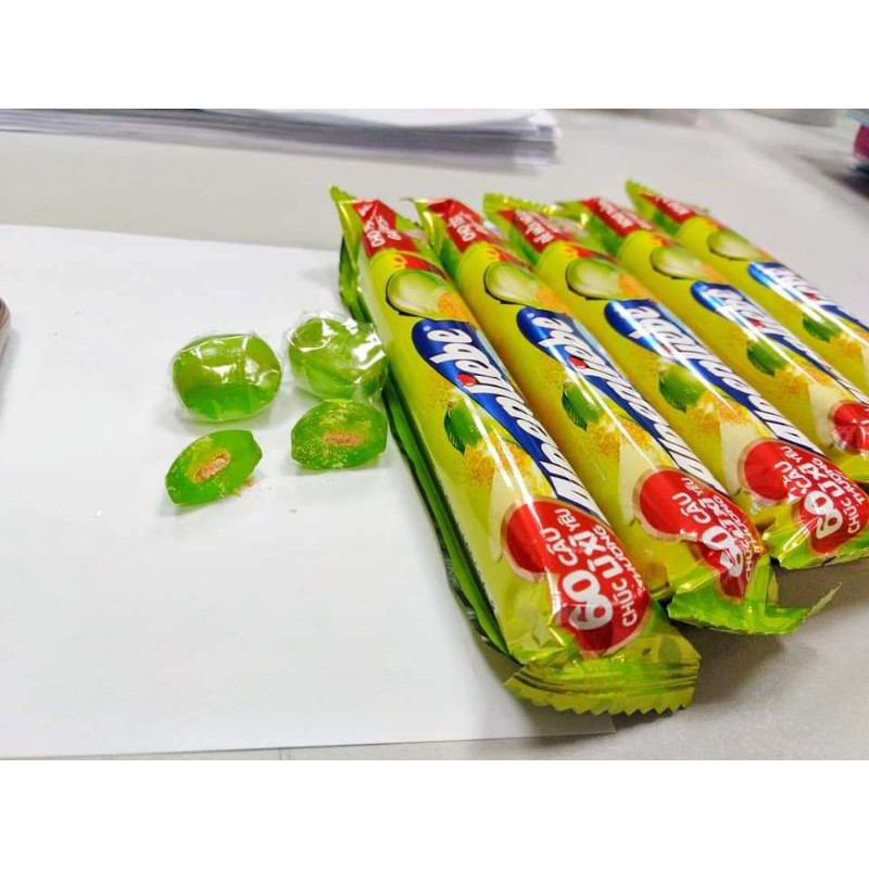 COMBO 8 THỎI KẸO ALPENLIEBE HƯƠNG XOÀI MUỐI ỚT - siêu ngon
