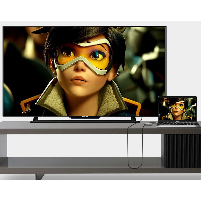 Hub Chuyển Đổi USB C HUB 5 Trong 1 Sang HDMI 4K VGA PD USB 3.1 type C PD Cho MacBook Pro Laptop