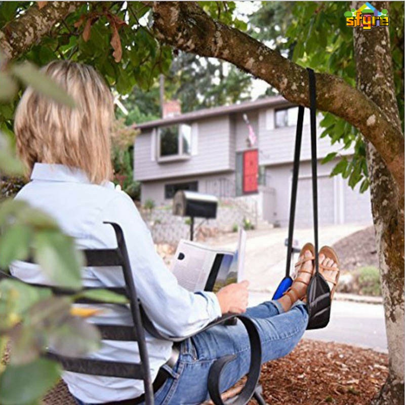 Võng Gác Chân Giảm Đau Nhức Tiện Dụng Cho Tàu Hỏa/Xe Buýt/Máy Bay