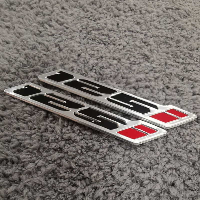 Tem Chữ Nổi Click 125i logo xe máy Honda click emblem (cặp)