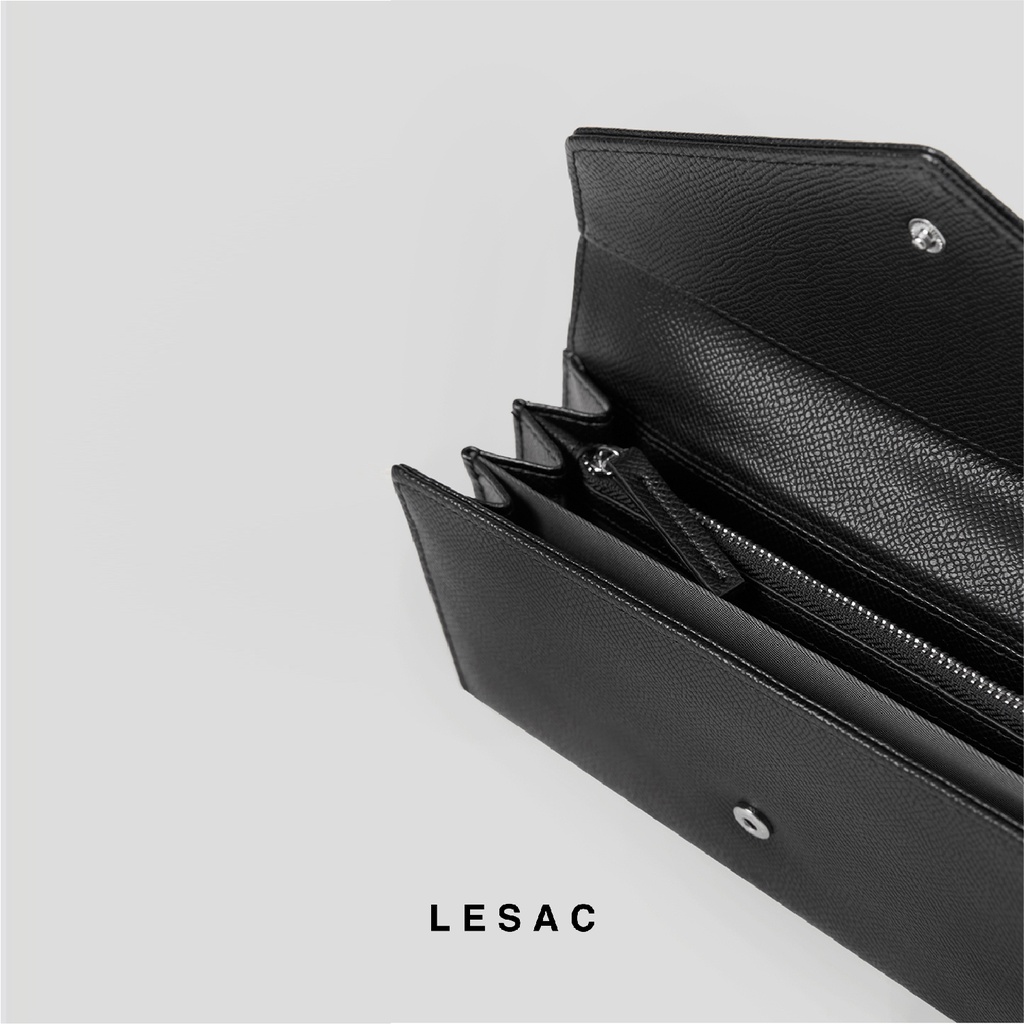 [Mã INCU50 giảm 50K đơn 250K] Ví nữ dài LESAC Edge Wallet