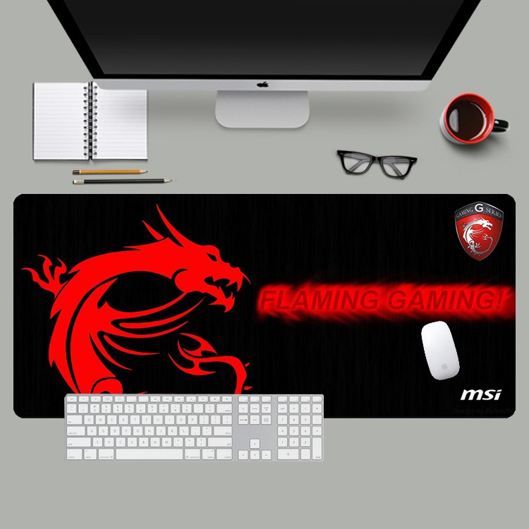 Nhiều Bức Tranh Có Sẵn✨Tấm Lót Chuột Dày Khổ Lớn Chống Thấm Nước Họa Tiết Game msi Tùy Chỉnh