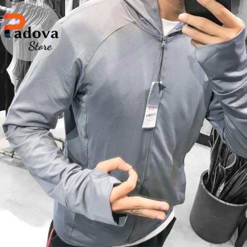 Áo chống nắng nam kéo cao che mặt, tay áo dài che mu bàn tay chống tia UV  thông hơi, thoáng mát PADOVA - PV02 | BigBuy360 - bigbuy360.vn