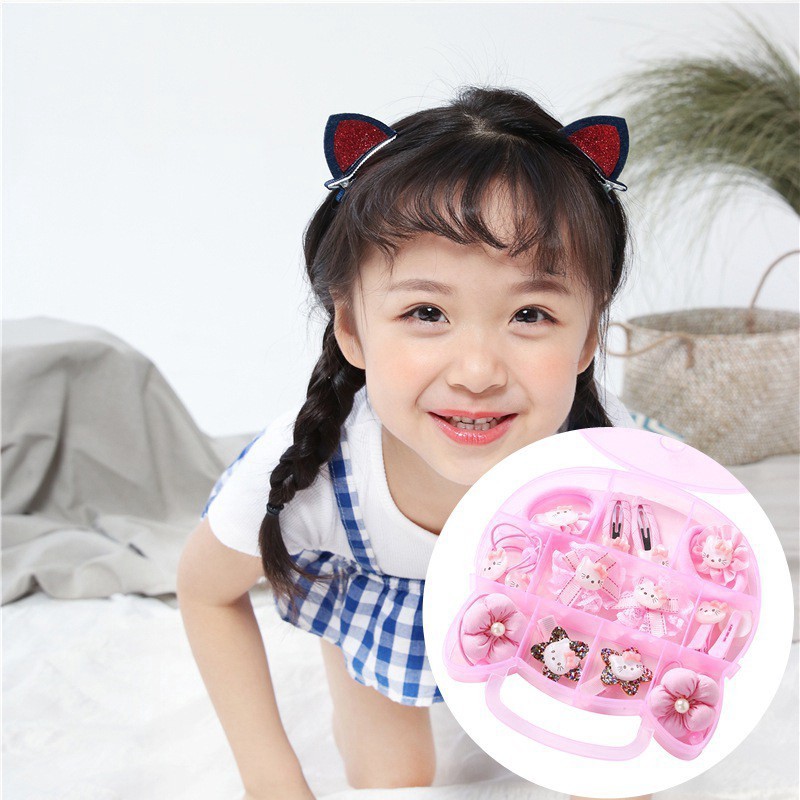 Kẹp Tóc Hình Hello Kitty