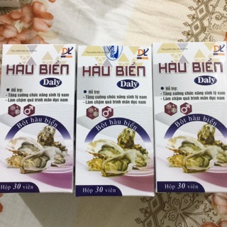 Tinh Chất Hàu Biển ( tăng cường chức năng sinh lý Nam, Làm chậm quá trình mãn dục nam)