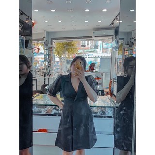 Đầm vest tay lưới #bigsize 60=>90kg