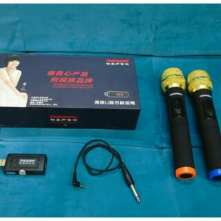 Bộ micro không dây chính hãng temeisheng