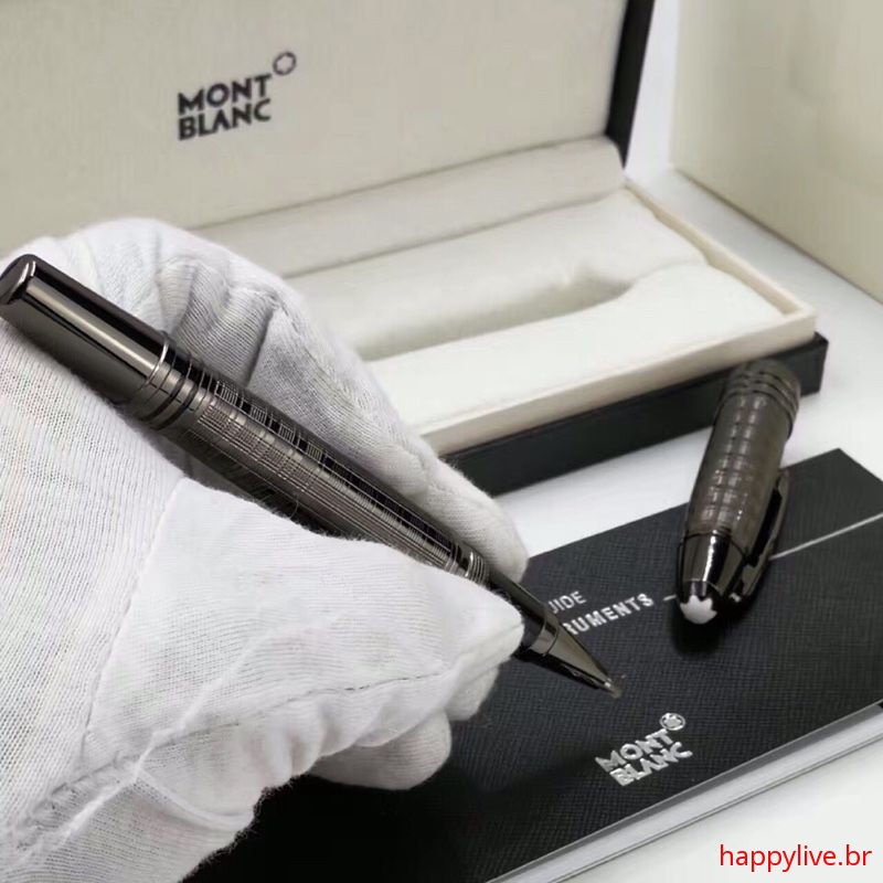 MONTBLANC Bút Bi Ký Tên Màu Đục Phong Cách Cổ Điển 2022