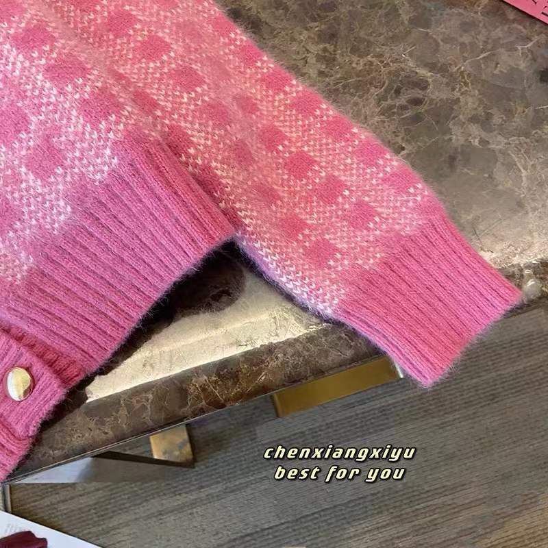 Áo Khoác Len Mềm Dáng Ngắn Thời Trang Thu Đông Dành Cho Nữ