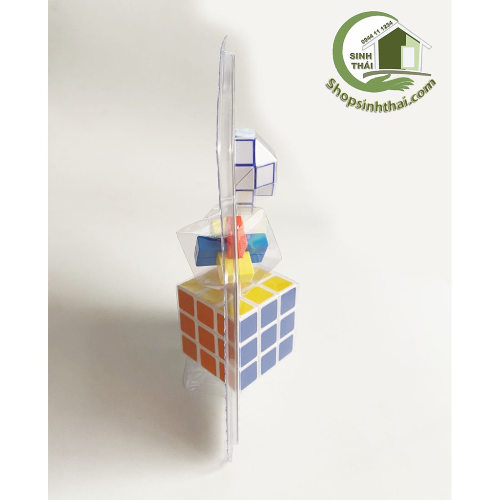 Vỉ 3 cục rubik to nhỏ