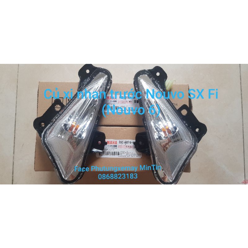 Củ xi nhan trước xe Nouvo SX Fi (Nouvo 6) chính hãng
