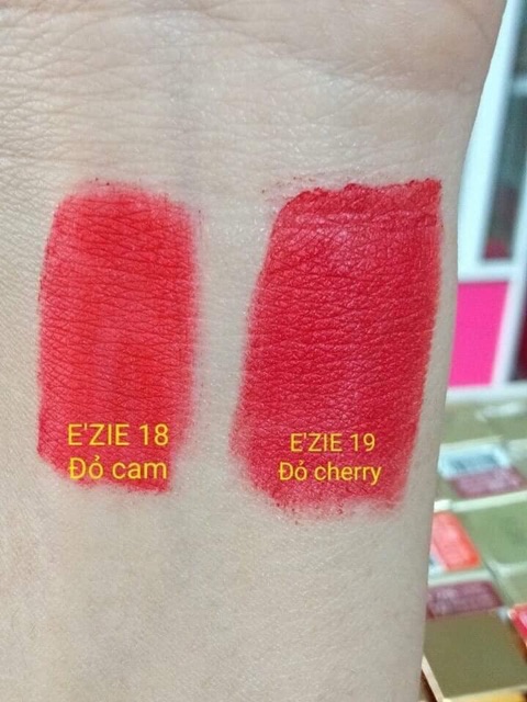 Son Ezie số 19 EZIE Luxury Lipstck (Son siêu Lì Cao Cấp E’ZIE )