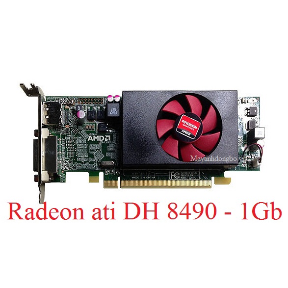 Card màn hình ATI HD 8490 1GB bo lùn chuyên gắn máy bộ