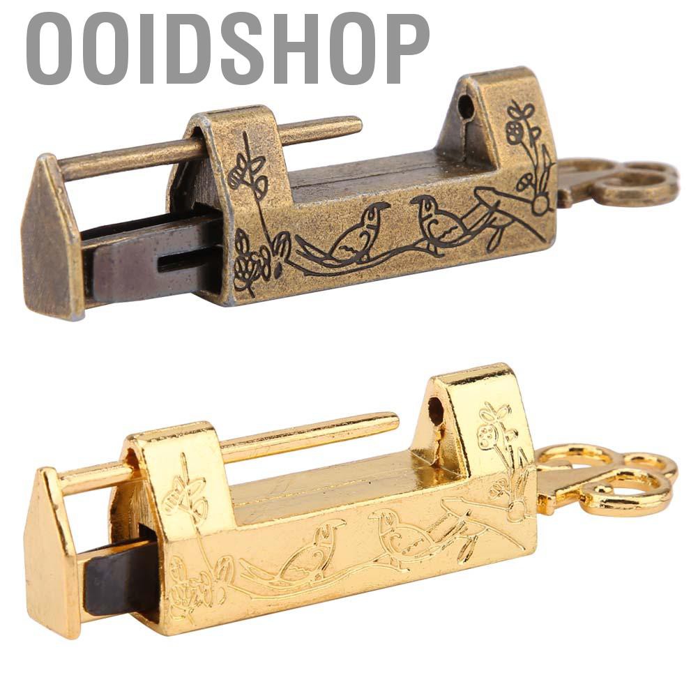 Bộ Ổ Khóa Và Chìa Phong Cách Trung Hoa Cổ Điển