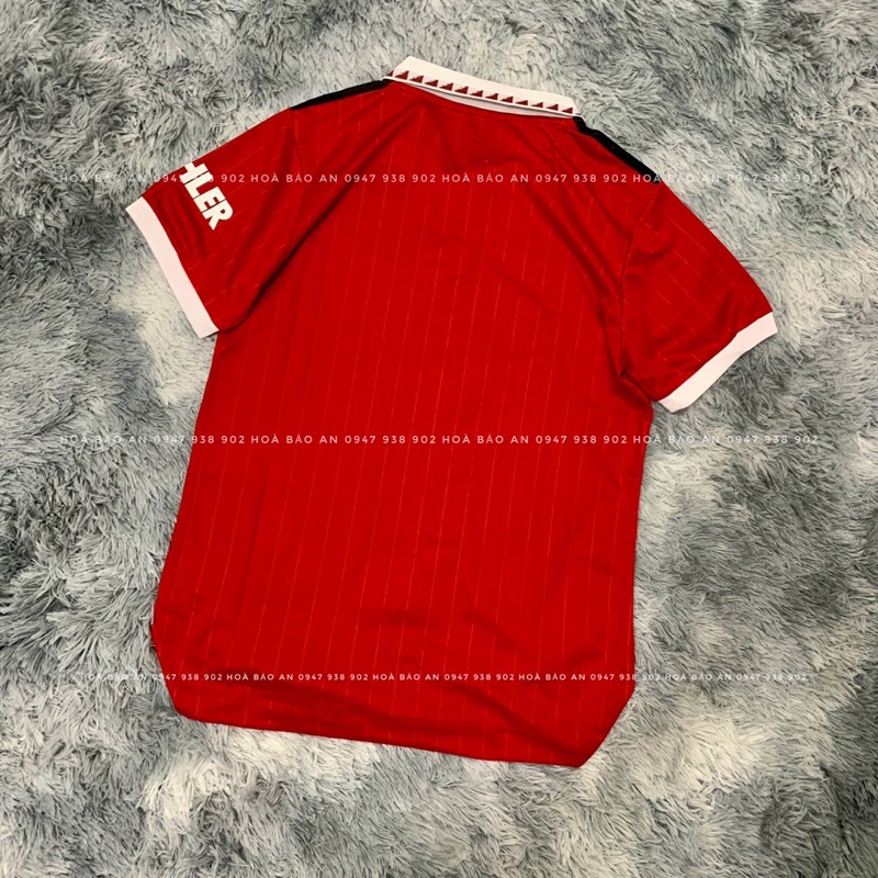 Bộ quần áo đá banh CLB Mancheste màu đỏ mẫu mới nhất 2022