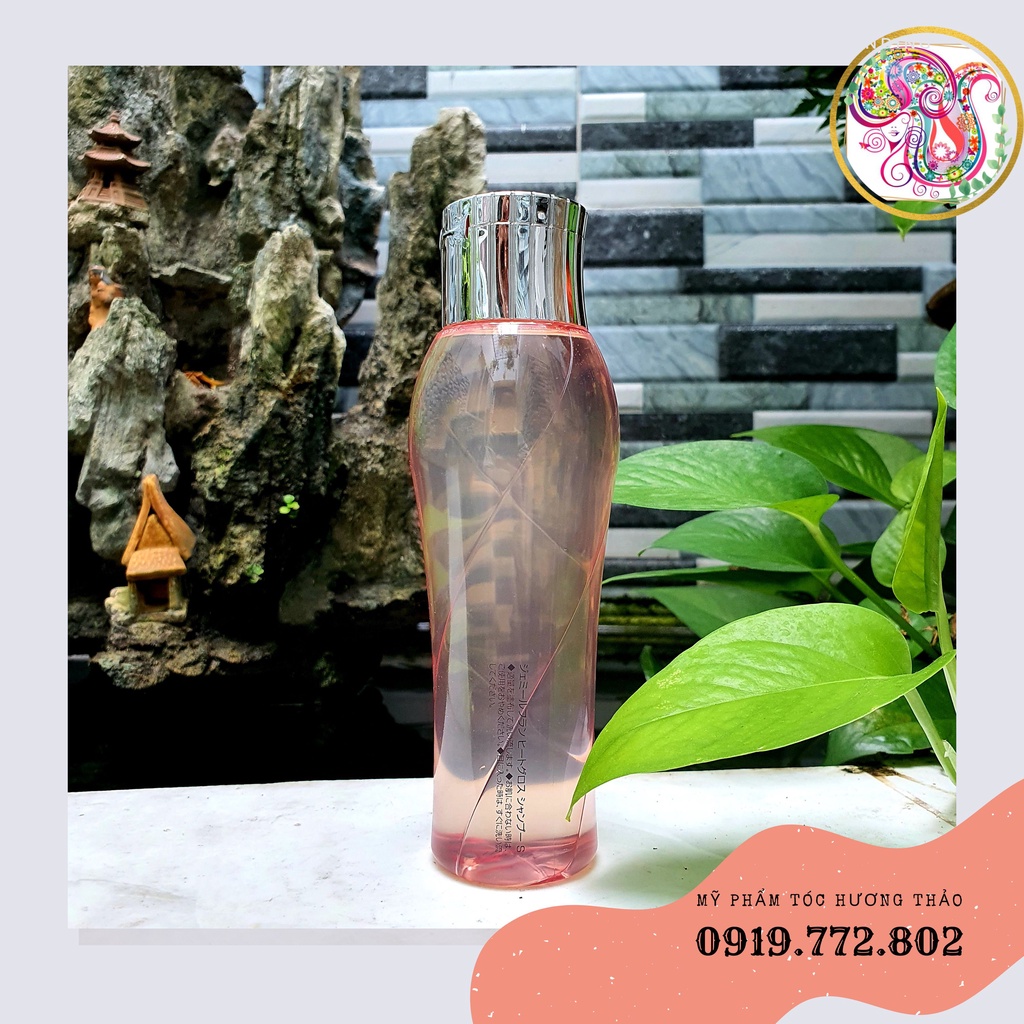 DẦU GỘI XẢ PHỤC HỒI TÓC DÀNH CHO TÓC SỢI MẢNH MILBON JEMILE FRAN HEAT GLOSS  200ML*2