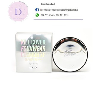 (Mẫu Mới) PHẤN NƯỚC CLIO KILL COVER FOUNWEAR CUSHION XP PRIMER SET SPF 50+ PA+++